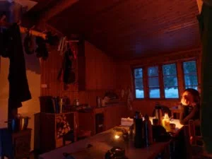 kungsleden hiver ambiance refuge parte