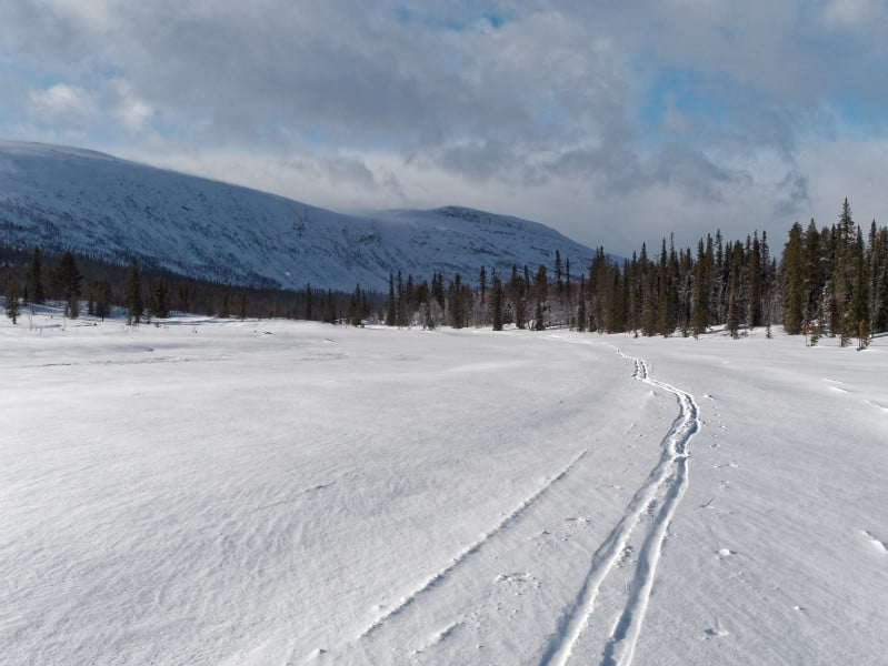 kungsleden hiver espace vierge kungsleden kungsleden hiver espace vierge kungsleden