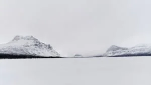 kungsleden hiver lac laitaure