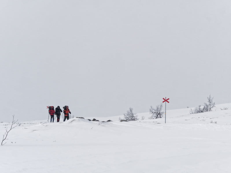 kungsleden hiver randonneurs ski kungsleden hiver randonneurs ski