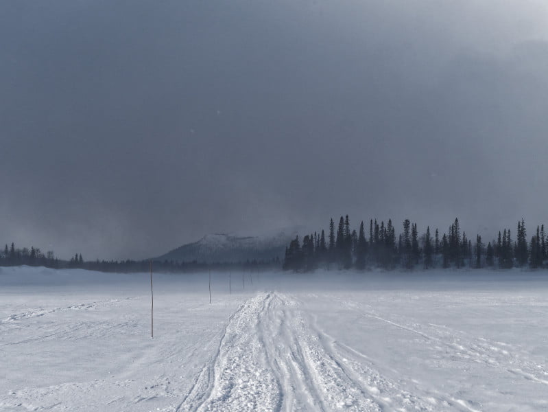 kungsleden hiver tempete approche kungsleden kungsleden hiver tempete approche kungsleden