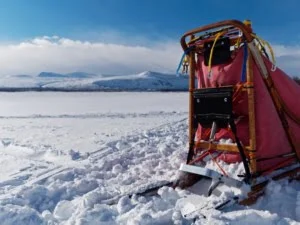 kungsleden hiver traineau