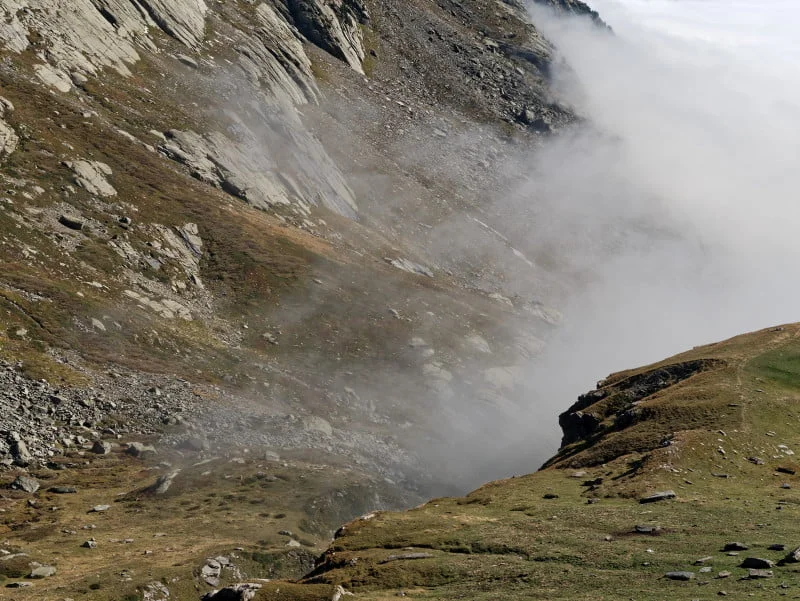 nebbia approche tour du mont viso nebbia approche