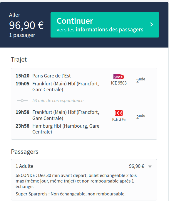 voyager sans avion train hambourg