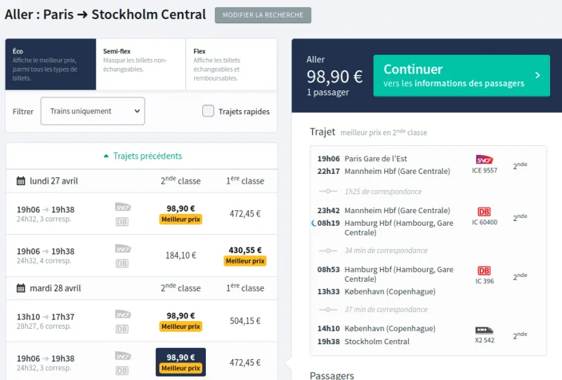 voyager sans avion train stockholm voyager sans avion train stockholm