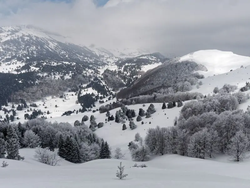 vallon combau neige ski de randonnée nordique vercors vallon combau neige