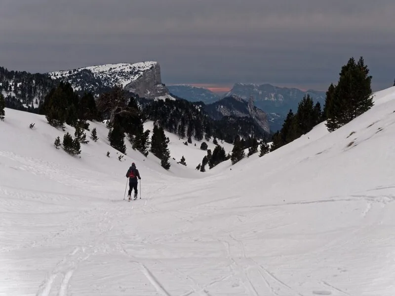ski rando vercors plaine queyrie ski rando vercors plaine queyrie