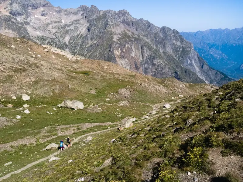 randonneurs col vallon randonnée 3 jours écrins randonneurs col vallon