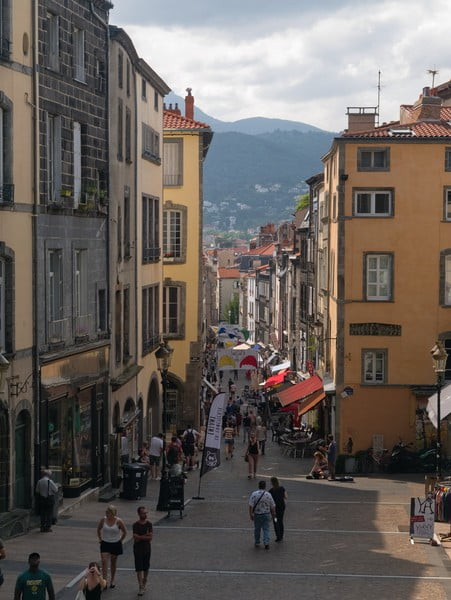 tour du massif central à vélo clermont ferrand
