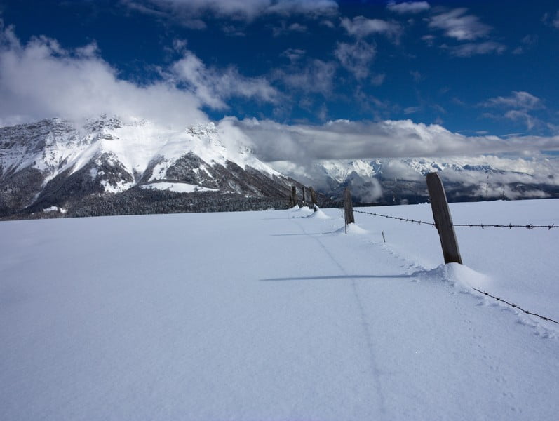 mont pelat randonnée raquettes bauges mont pelat