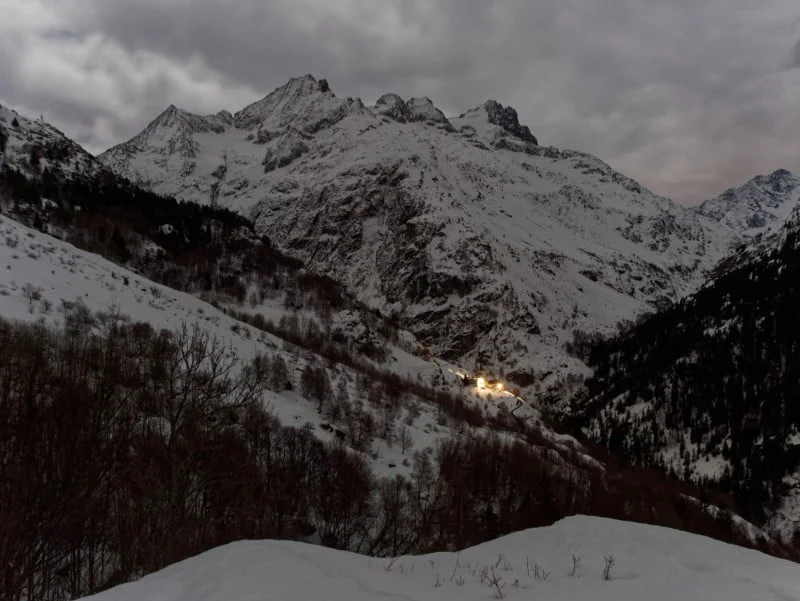 nuit nouvel an nouvel an chalet montagne nuit nouvel an