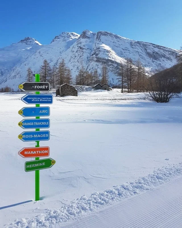 bessans ski de fond savoie bessans