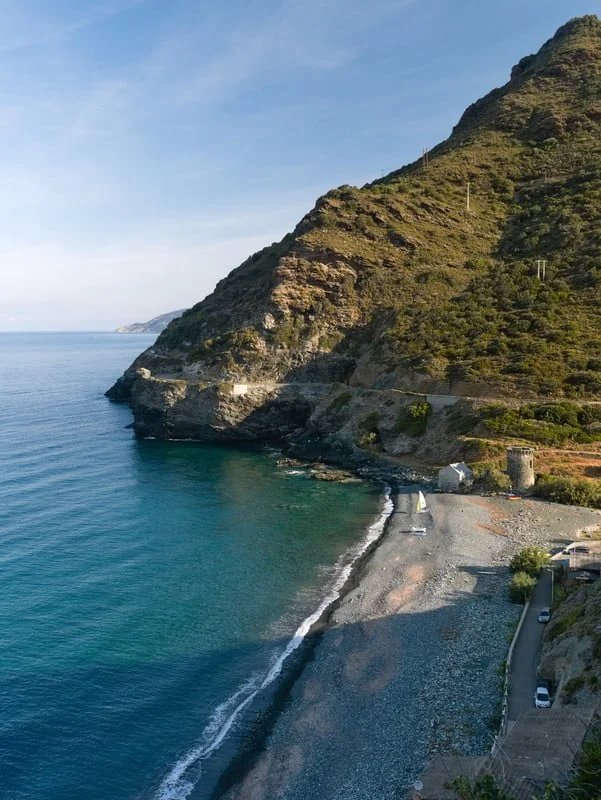 cap corse ouest tour de corse à vélo cap corse ouest
