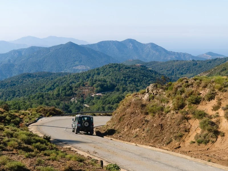 tour de corse à vélo col sevi tour de corse à vélo col sevi