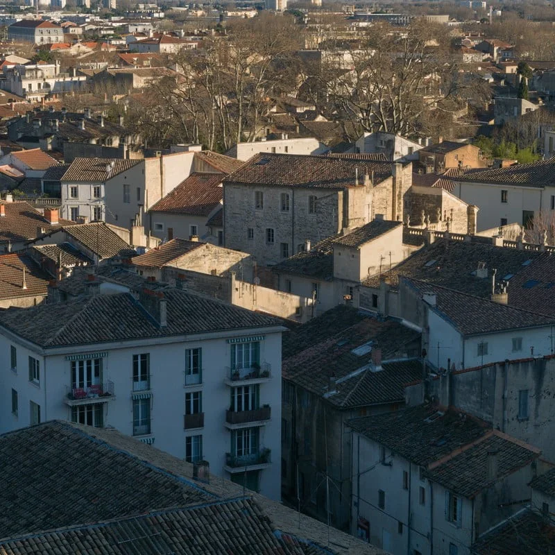 toits vieille ville visiter avignon à pied toits vieille ville