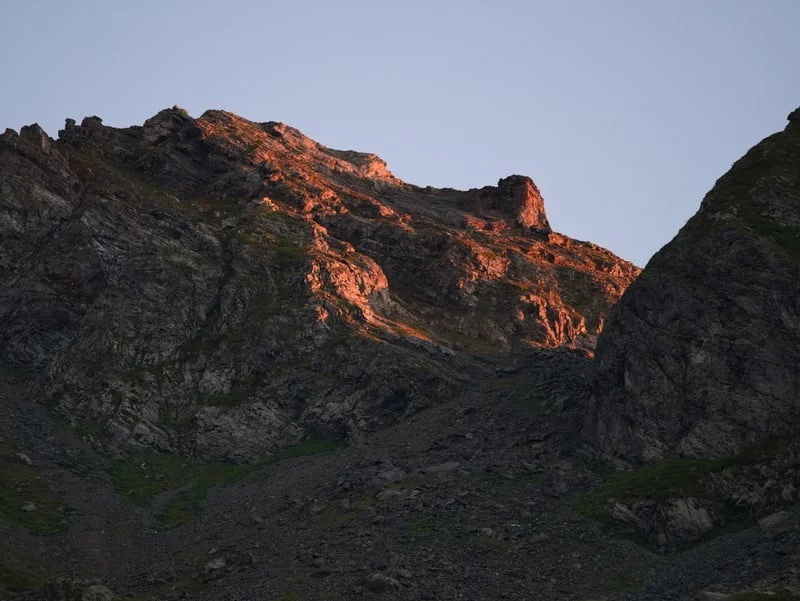coucher de soleil randonnée belledonne 2 jours coucher de soleil