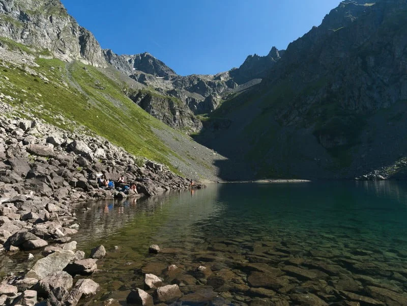 lac de crop randonnée belledonne 2 jours lac de crop