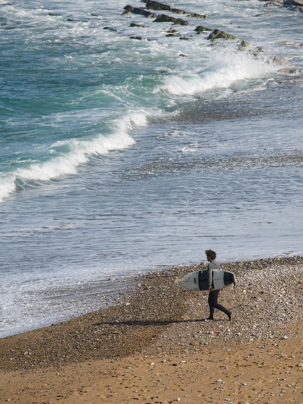 sentier du littoral pays basque surfeur sentier du littoral pays basque surfeur