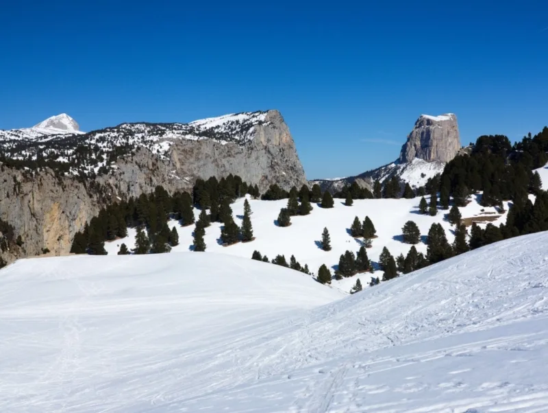 randonnée mont aiguille mont-aiguille-hiver