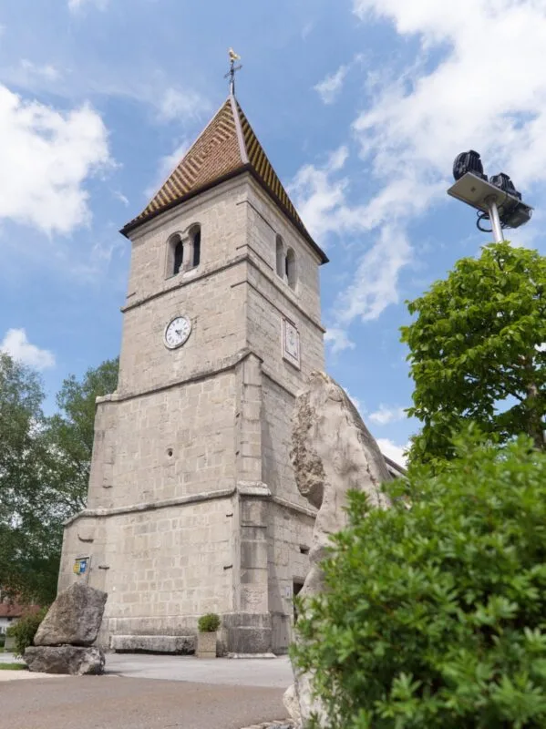 eglise la brevine tavaillons itineraire cyclo jura suisse